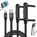 2-in-1 Invisible Stand Fast Charging Cable 65W USB to Type-C (RA-062)