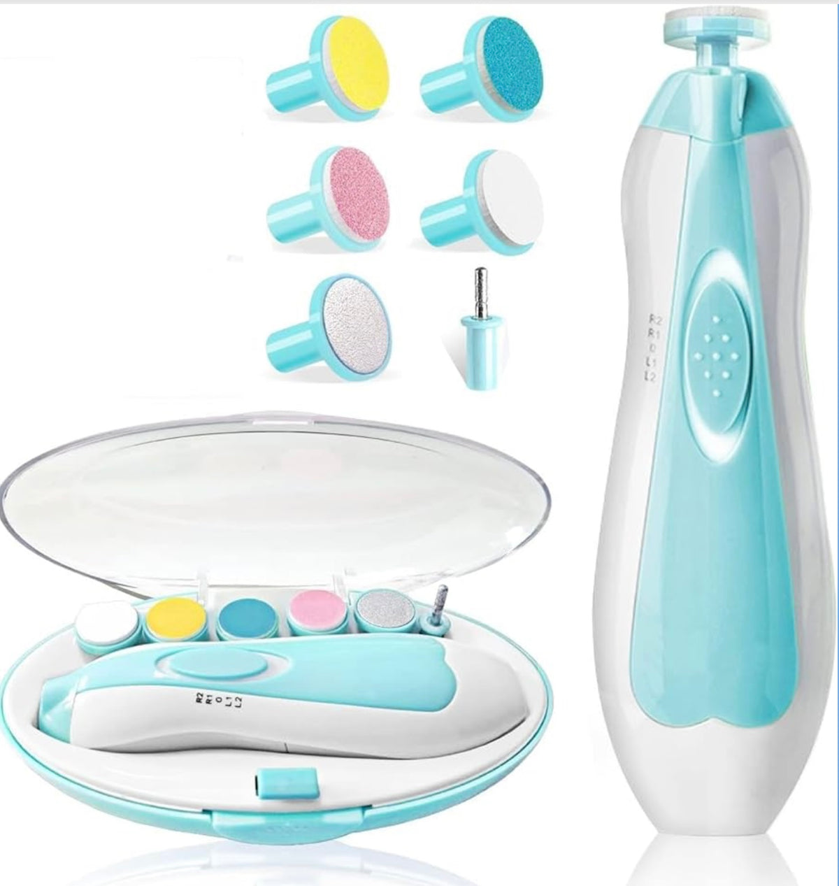Electric Baby Nail Cutter — Safe & Gentle Nail Trimmer for Infants or ...