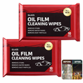 Car Glass Oil Film Cleaning Wipes (20 PCS) – Streak-Free Windshield Cleaner | Removes Water Marks & Oil Film