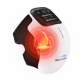 Cordless Knee Massager with Heat, FSA Eligible Red Light