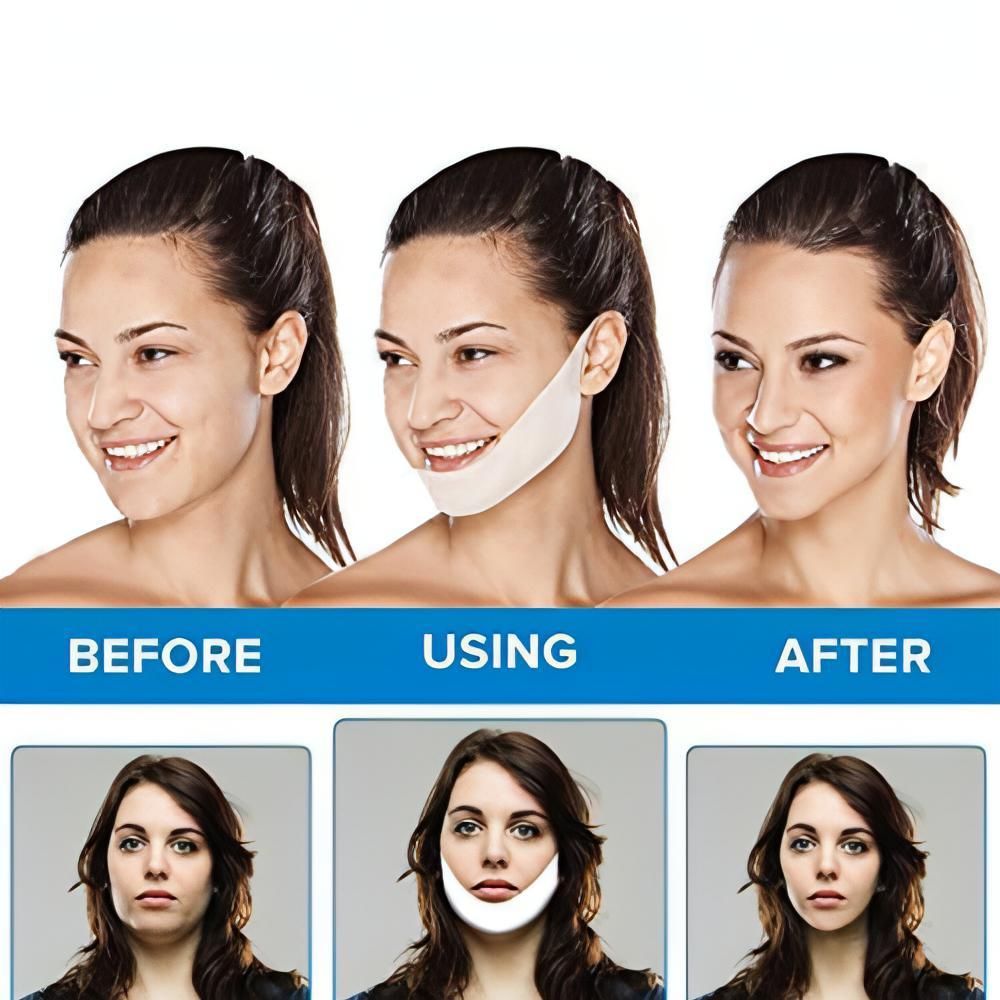 Double Chin Reducer Mask – Get a Sharper Jawline at Home – RelaxAura